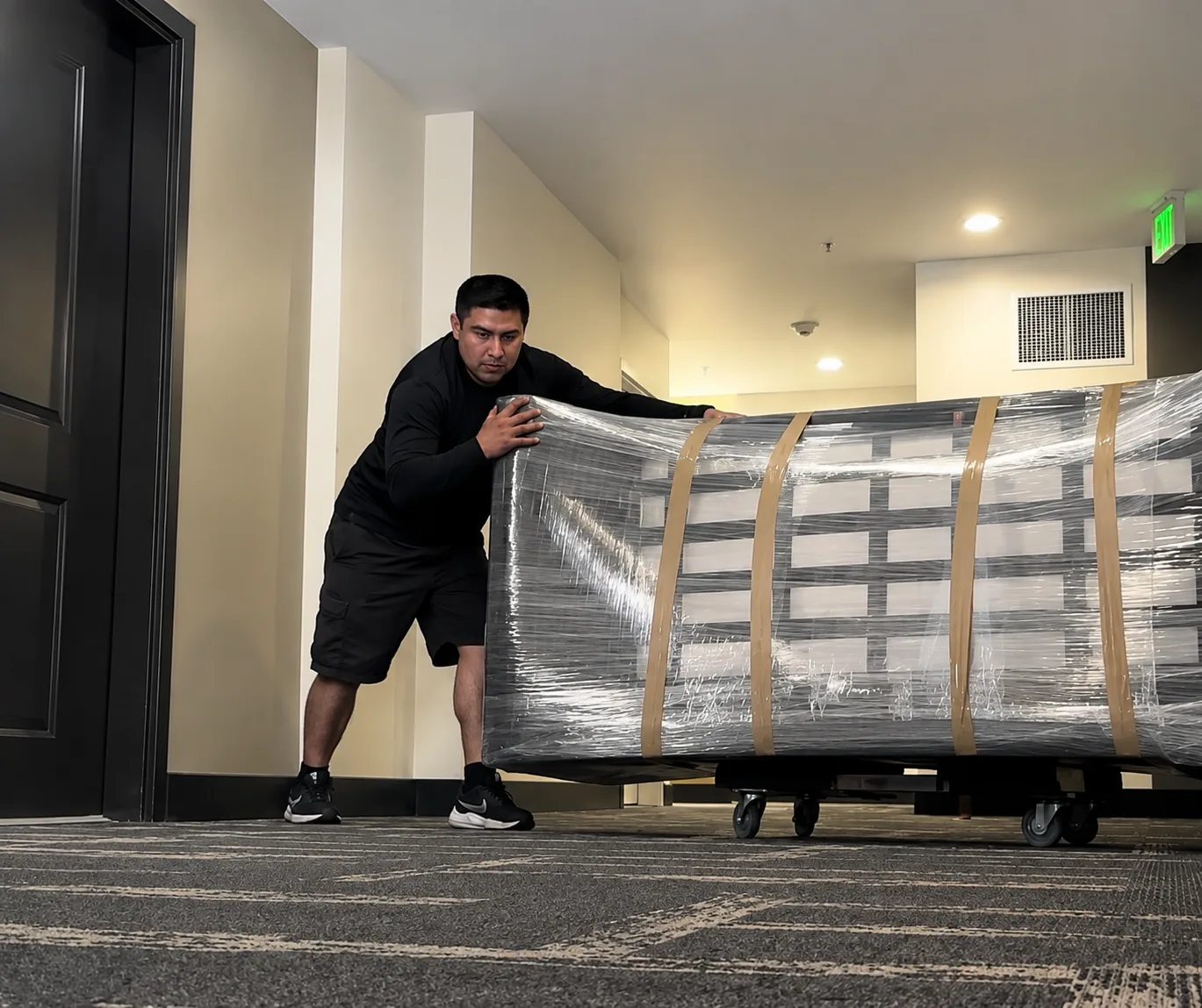 Home 1 Professional moving labor team loading furniture in Seattle WA